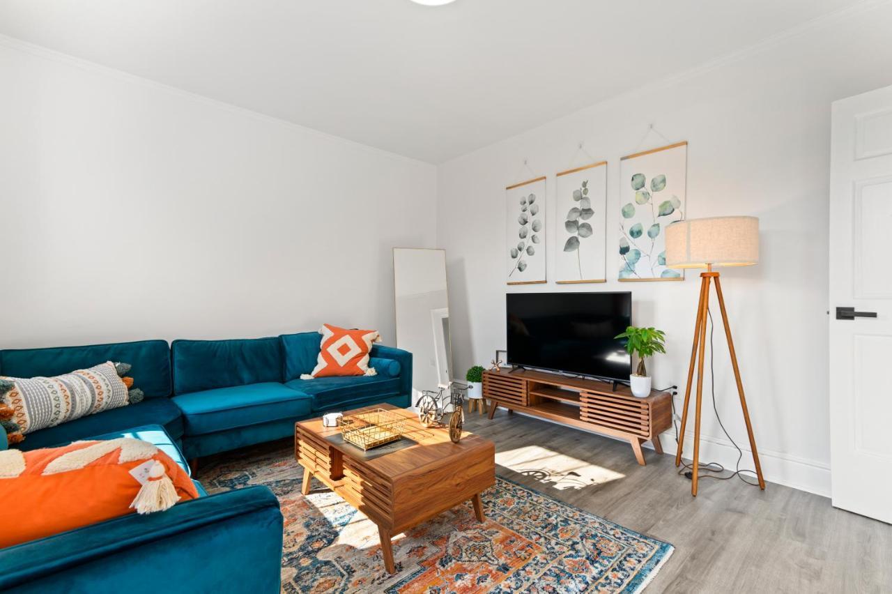 Orange Oasis In The Heart Of East Rock With Free Parking Near Dt And Yale Apartment New Haven Exterior foto